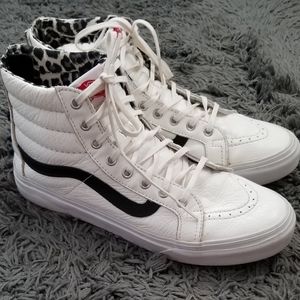 VANS leather high top